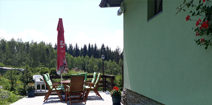 Accommodation by lake Lipno - Cottage Lipno